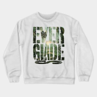 Everglades Camouflage Florida Sunset Crewneck Sweatshirt